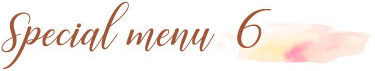 Special menu6